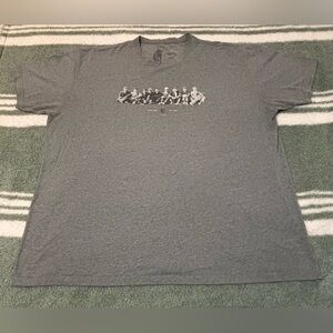 Linksoul XXL Men’s Gray Graphic Golf T-Shirt